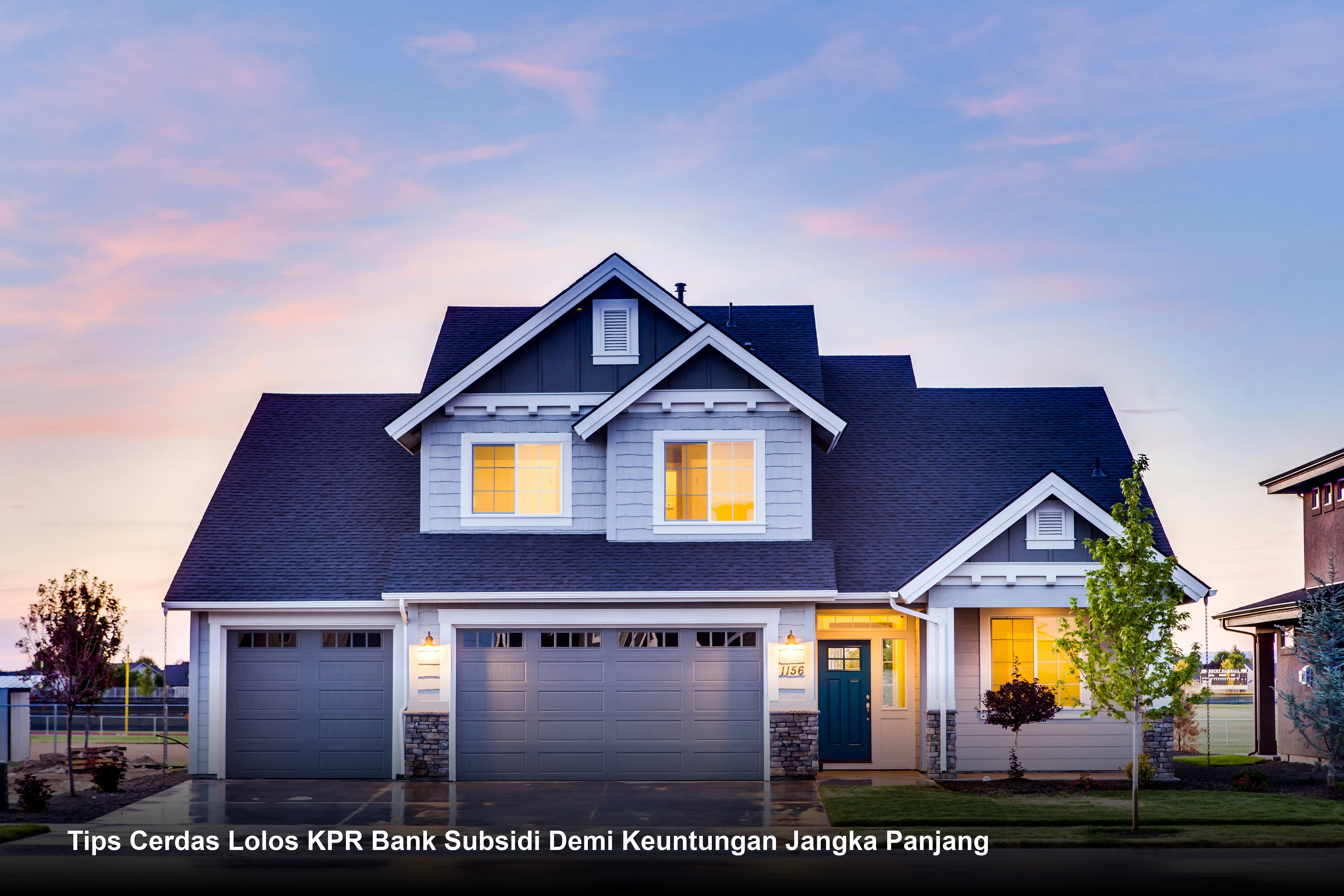 Sebuah rumah minimalis modern dengan taman asri yang melambangkan aset investasi properti masa depan yang menguntungkan.