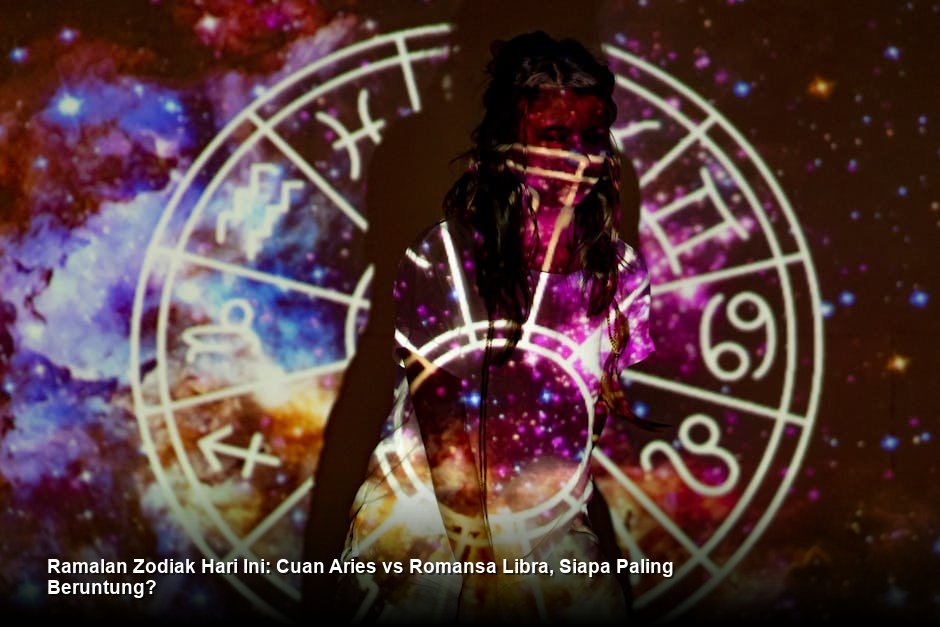Ramalan Zodiak Hari Ini: Cuan Aries vs Romansa Libra, Siapa Paling Beruntung?