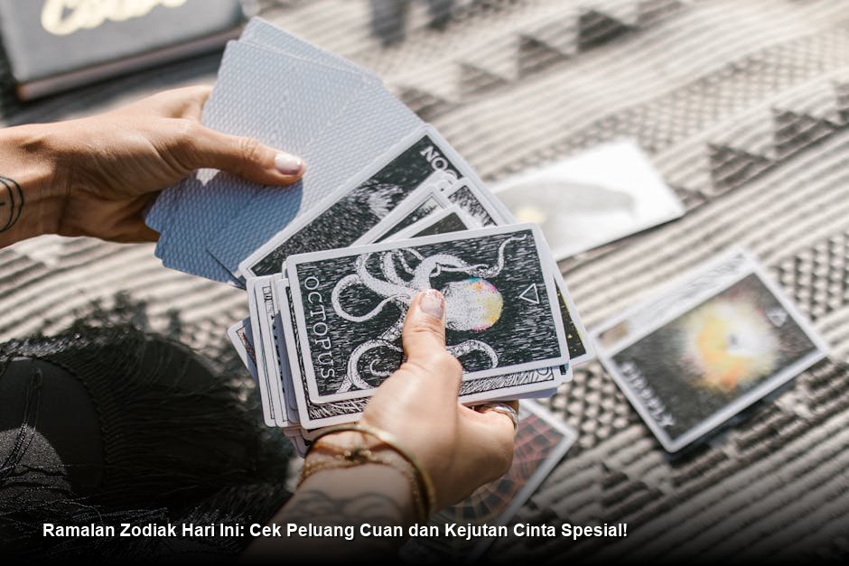 Ramalan Zodiak Hari Ini: Cek Peluang Cuan dan Kejutan Cinta Spesial!