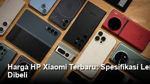 Foto produk smartphone Xiaomi dengan desain elegan berwarna gradasi yang menampilkan layar penuh tanpa bingkai dan modul kamera besar di bagian belakang.