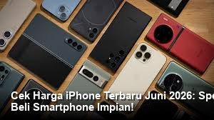 Cek Harga iPhone Terbaru Juni 2026: Spesifikasi, Fitur Unggulan, dan Opsi Beli Smartphone Impian!