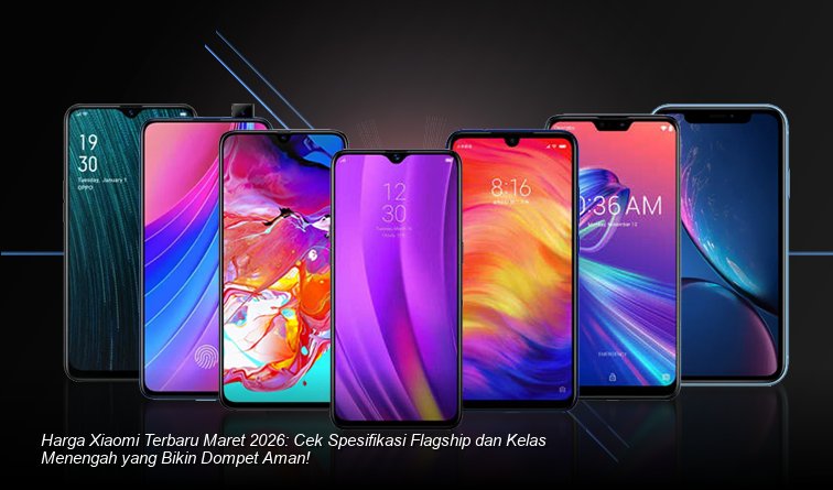 Tampilan elegan dari sebuah smartphone Xiaomi terbaru dengan finishing kaca matte yang memantulkan cahaya studio secara halus.
