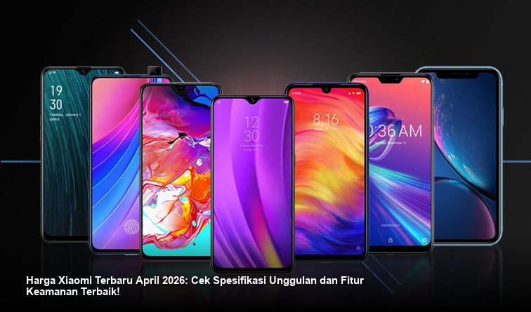 Harga Xiaomi Terbaru April 2026: Cek Spesifikasi Unggulan dan Fitur Keamanan Terbaik!