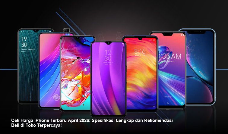 Cek Harga iPhone Terbaru April 2026: Spesifikasi Lengkap dan Rekomendasi Beli di Toko Terpercaya!