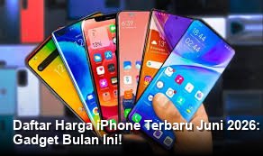 Daftar Harga iPhone Terbaru Juni 2026: Cek Spesifikasi dan Promo Diskon Gadget Bulan Ini!