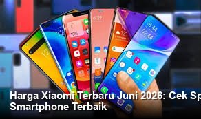 Harga Xiaomi Terbaru Juni 2026: Cek Spesifikasi HP Unggulan dan Opsi Beli Smartphone Terbaik