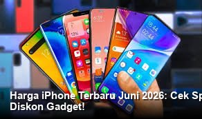Harga iPhone Terbaru Juni 2026: Cek Spesifikasi, Mitos vs Fakta, dan Promo Diskon Gadget!