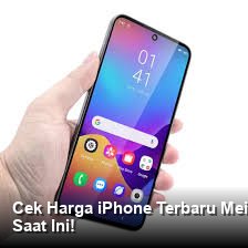Tampilan elegan iPhone terbaru dengan *casing* berwarna metalik gelap dipajang di atas meja kaca minimalis dalam studio foto profesional.